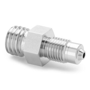 Ralston 7/16-20 Male Medium Pressure x Male Quick-Test XT, S.S. # XTHA-2MS0-MP
