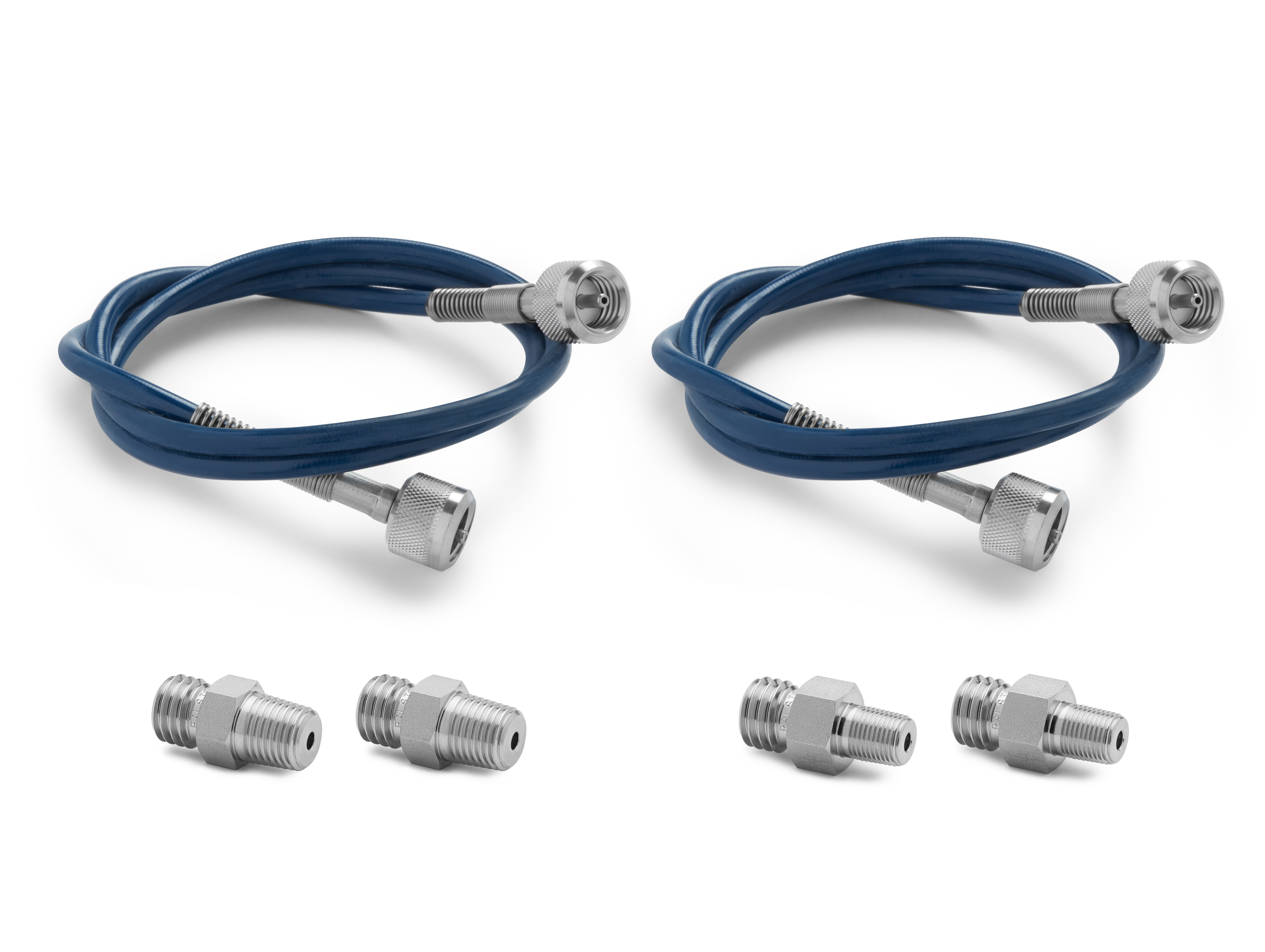 Ralston Quick-Test XT Hose and Adapter Kit with (2) 6 ft Hoses, (2) 1/8" MNPT, (2) 1/4" MNPT Adapters # XTHA-KIT6-6ft