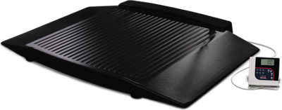 Scale, Rice Lake VS-31 Platform Scale, 1000lb(450kg) x 0.2lb(100g) with (2) 9.25in. Ramps includes 6 AA size Alkaline batteries