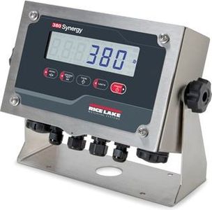Rice Lake Indicator, 380 Universal Segmented LCD Display, Battery Powered, Synergy Series