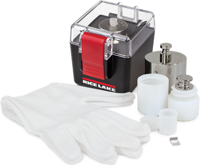 Rice Lake Weight Kit, 200g ASTM Class 3 SST Satin Density 7.84 Electronic Balance Calibration Weights # 13169