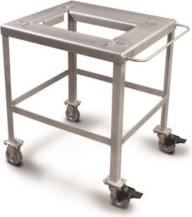 Rice Lake Cart, Benchmark MSC-40 stainless steel designed for 24x24 Benchmark HE-X scale # 197521