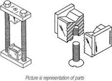 Rice Lake Bearing, 1x1x1-1/4 w/ Hole # 71005