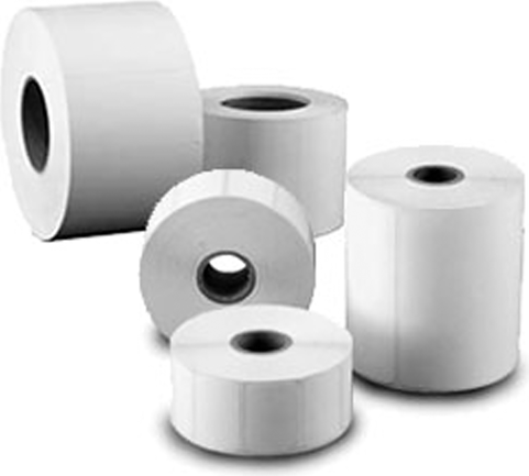 DIGI Label, Direct 4.0x5.0 in 5 in DIA, 1 in Core, Perfed, Wound Out, 500 LPR, High Grade Top Coated -10 Degree + Application Temperature # 110356