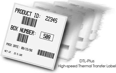 Rice Lake DTL-SYN Synthetic Label, 3.25 × 3.25 in, 3 in Core, 8 in OD, 1,800 Labels per Roll (Minimum Order 200 Rolls) # 109448