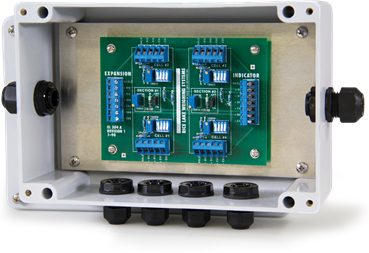 Rice Lake J-Box, ST EL304A 4 CHAN Expandable FRP NEMA 4X # 21169