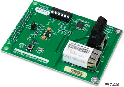 Rice Lake Literature, Installation Manual 920i, 820i, 720i and 520 Ethernet TCP/IP Config (English) # 72117