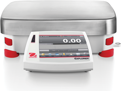 OHAUS Explorer EX12001 High Capacity Balance, 12000 x 0.1g, 120-240V Adapter # 157235