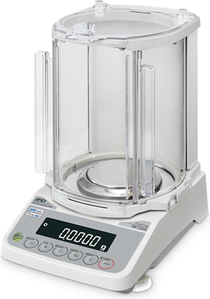 A&D Weighing HR-100A Analytical Balance, 102 x 0.0001 g, 120/240 AC Adapter # 150777