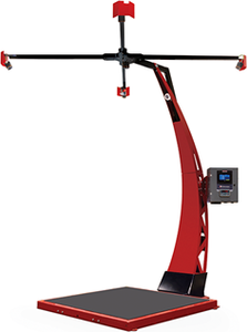 Rice Lake iDimension PWD System NTEP approved, includes iDimension PWD Dimensioner, 1280 Kiosk and 5,000 lb capacity 5 x 5 ft Summit Floor Scale # 199318
