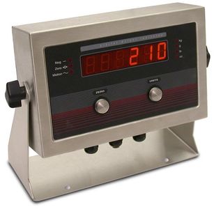 Rice Lake Indicator, Desk IQ+210 115VAC SST Enclosure, 2 Buttons, LED Display