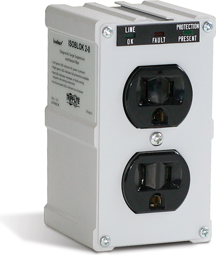 Rice Lake AC Protection, Isoblock ISO-2 Dual Outlet # 21145