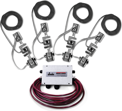 Rice Lake ITCM HE Tension Mount Assembly, 750 lb, 3/4-10NC Thread, Stainless Steel, Includes RL20001HE Load Cell # 46604