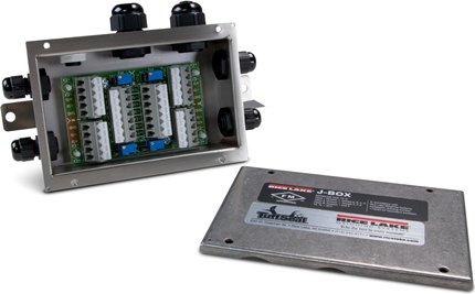 Rice Lake J-Box, JB4ES 4 Channel Excitation Trim with Expansion, Stainless Steel Nema 4X FM Approved # 91779