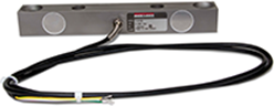 Rice Lake Load Cell, PL9110-20K Double Ended Shear Beam, 2.0 mV/V, SST Element, IP68, OBW, 25 ft, 22 AWG 4 conductor PVC cable # 204613