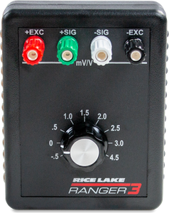 Rice Lake Simulator, Ranger 3 Selectable .5 MV Steps