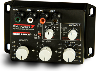 Rice Lake Simulator, Ranger 7 High Resolution Load Cell Simulator, With Selectable 0.01mV Steps # 157323