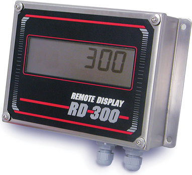 Rice Lake DSPL, Remote RD300APB 1in LCD W/Backlight 117VAC Serial SST Panel Mount # 22540