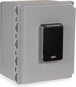 Rice Lake HID BOX, REMOTE FRP enclosure, Includes Weigand converter, RFID reader, AC-DC power supply.