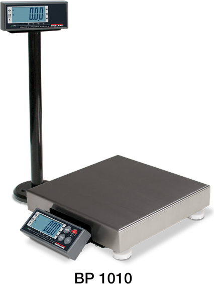 Rice Lake Scale, Bench Pro Series Model BP 1214-15R, 30 x 0.01lb/15 x 0.005kg, SS Weight Platter # 179732