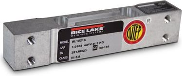 Rice Lake Load Cell, SPT RL1521A- 7kg 3M 2mv/v 350 Ohm NTEP III 5S AL IP66 FM # 132263