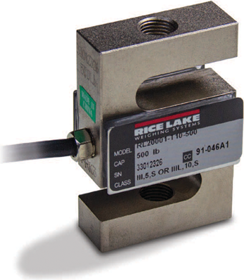 Rice Lake Load Cell, SBM RL20000 FLS 5,000lb 3ft 1.5mv/v 350 Ohm NTEP IIIL 10S SST Matched Outputs 1/2-20 threads, Molded M12 connector # 215390