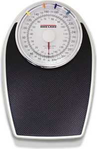 Rice Lake Scale, Mechanical Floor Model RL-330HHD 330lb (150kg) x 1.0lb (0.5kg) Dual marked with lb and kg