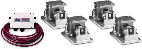 Rice Lake Mount Kit, RL1605SS 3EA 1,000 lb SST Compression INCL SENSTS 65016W-1K-0104 and JB4SS # 18213