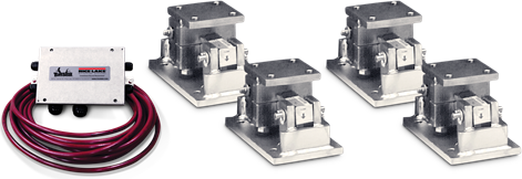 Rice Lake Mount Kit, RL1605SS 3ea 5000lb SST Compression INCL RL77032SS-5k and JB4SS junction box # 225337