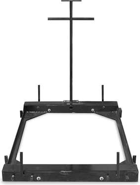 Rice Lake Backstop, Roughdeck BDP 30 Inches Wide Steel Painted Mounting Hardware Included # 214612