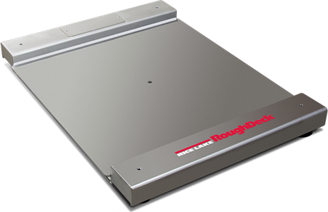 Rice Lake Ramp, Roughdeck BDP 2.5ftW x 1ftL 1,000-2,500lb SST Treaded Top Plate Stationary # 78013