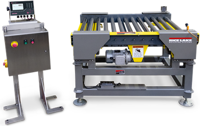 Rice Lake RT-D Roller Top In-motion Checkweigher and Conveyor Scale