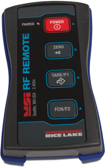 Rice Lake MSI-Rugged Remote Control CE for Products with XBEE Radios # 211841
