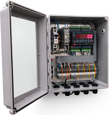 Rice Lake SCT-4XDEIP in Enclosure Ethernet IP, 24VDC Power Supply, Terminal Blocks # 226135