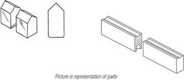 Rice Lake Bearing, 5/8x1-1/4x6 Steel # 10823