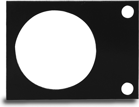 Rice Lake Mounting Plate, 1/4x4-1/2 x6 Steel Summit 3000 # 76149