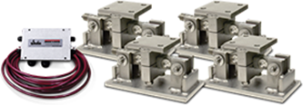 Rice Lake Mount Kit, RL1600HE 25K 3EA 25000lb SST Includes RL75016WHE And JB4SS # 46728
