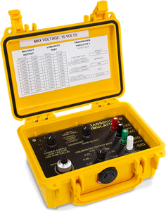 Rice Lake Simulator, Scale-Pro 4 Transducer 0-3mV/V W/Vernier Control From -.50mV/V To +3.5mV/V Simulates 1,2,3,4 or 8 Load Cells NEMA 4X