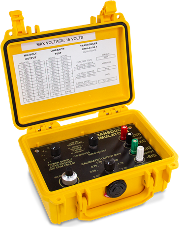 Rice Lake Simulator, Scale-Pro 4 Transducer 0-3mV/V W/Vernier Control From -.50mV/V To +3.5mV/V Simulates 1,2,3,4 or 8 Load Cells NEMA 4X # 22513