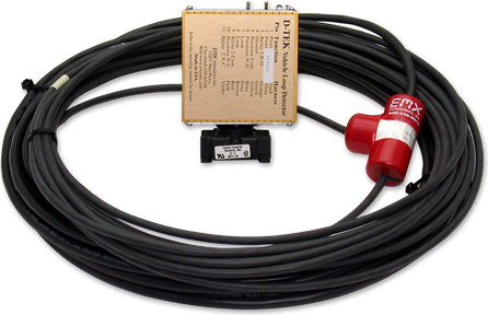 Rice Lake Kit, Vehicle Detector Includes Detector, socket and 4 ft x 10 ft loop with 50 ft lead in wire. No enclosure or terminals included. # 86759