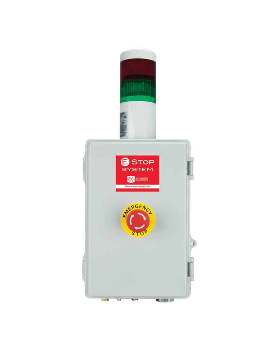 Estop Emergency Shut Off with Air Pressure Control Valve, 24 VDC Input # 82-5222