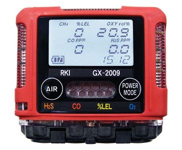 RKI GX-2009 Four Gas Monitors