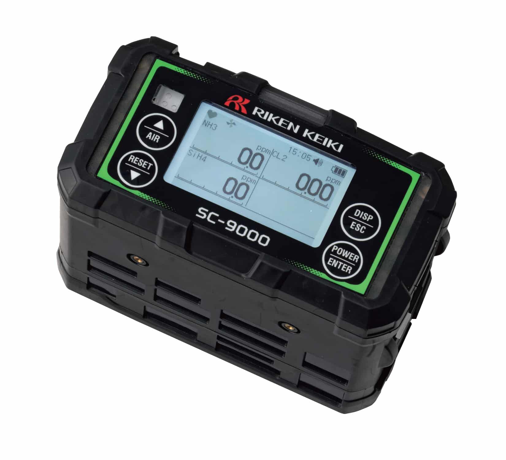 SC-9000 for NH3 / Cl2 with Li-Ion Battery Pack Including 100-240 VAC Charger Toxic Sensor # 73-9ABX-B