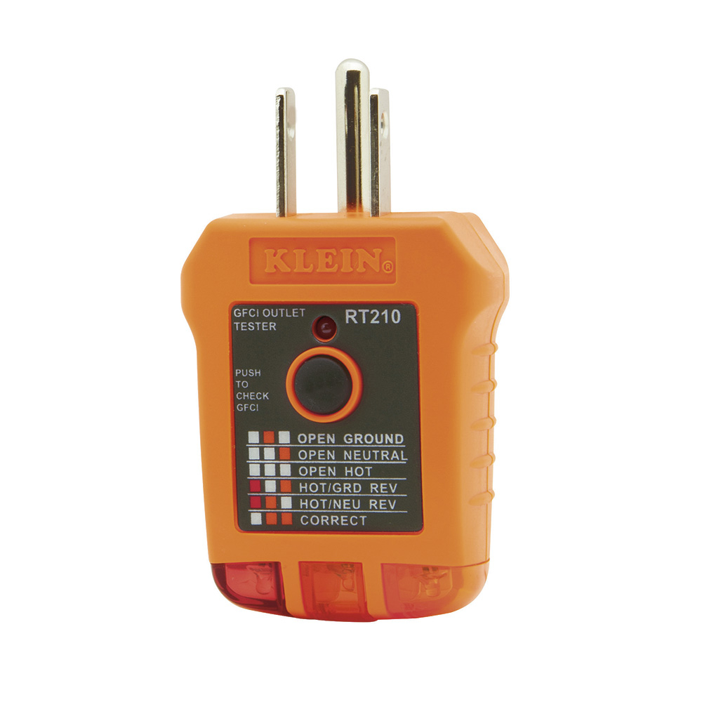 Klein GFCI Outlet Tester # RT210
