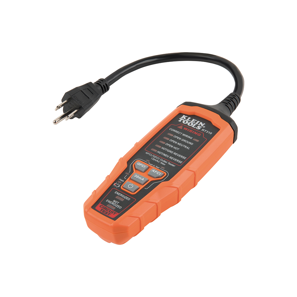Klein Afci /GFCI Outlet Tester # RT310