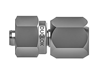 SSP Duolok Brass Female AN Adapter 1/4" Tube x 1/4" Female AN # IBD4ANF4