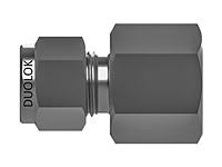 SSP Duolok Metric Brass Female Connector 15mm Tube x 1/2in. NPT # IBDM15FC8