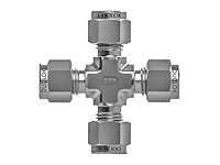 SSP Duolok 316SS Union Cross 1/8" Tube # ISSD2UCS