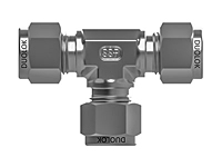 SSP Duolok Metric Union Tee 6mm Tube # IMDM6UT