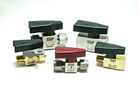 SSP PV Series, Brass, Quarter-Turn Instrument Plug Valve, 1/4 in. MNPT, 1.0 Cv # PV4-4PM-B